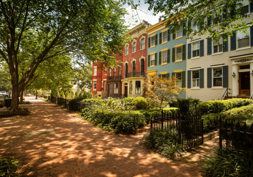 What is the Average Sale Price for Real Estate in Washington DC?